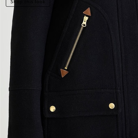 J CREW | Petite new chateau parka in Italian stadium-cloth - Picture 3 of 4